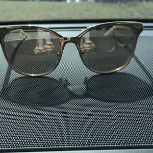 Gold Framed Tory Burch Sunglasses